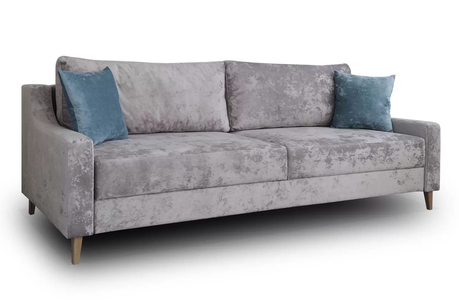 Заказать Диван-кровать Кенугард прямой Краш Серо-Бежевый Диван-кровать Кенугард прямой Краш Серо-Бежевый