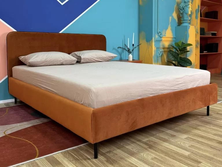 Кровать Сторо Марино бежевый в интерьере - 5