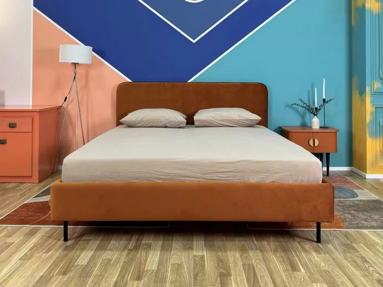 Кровать Сторо Марино бежевый в интерьере - 4