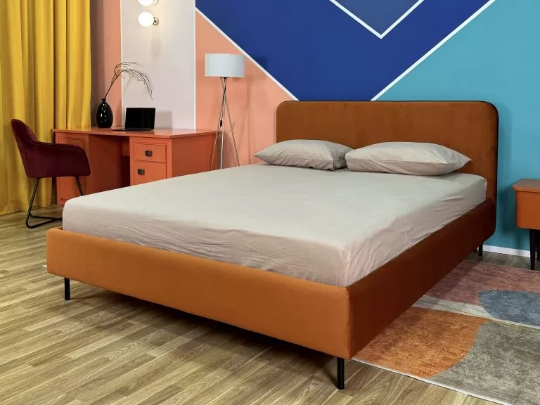 Кровать Сторо Марино бежевый в интерьере - 6