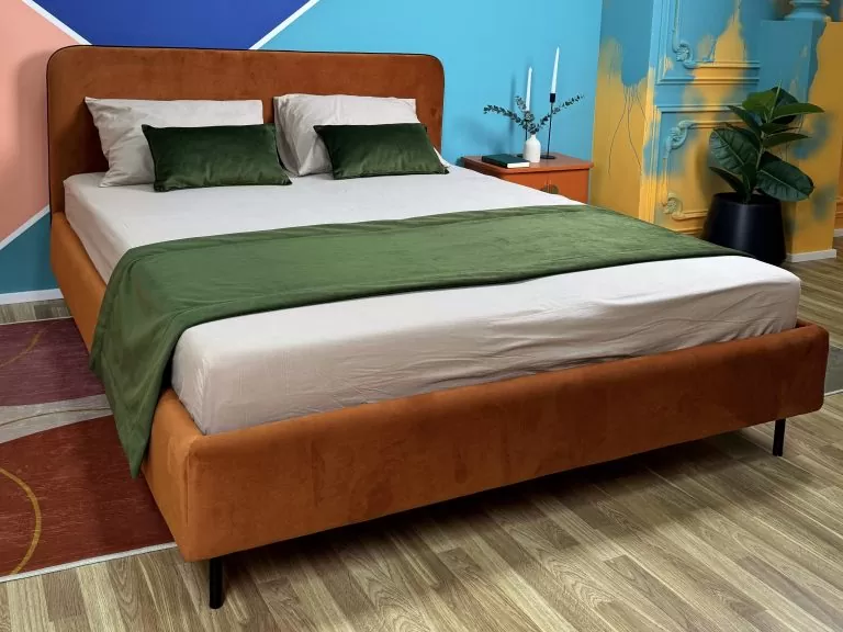 Кровать Сторо Марино бежевый в интерьере - 2