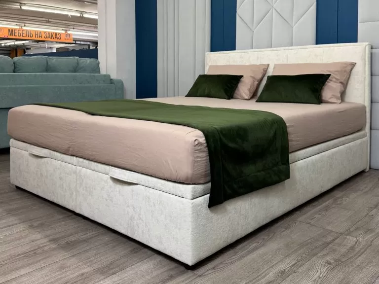 Кровать Намсен Фабрик крем в интерьере - 7